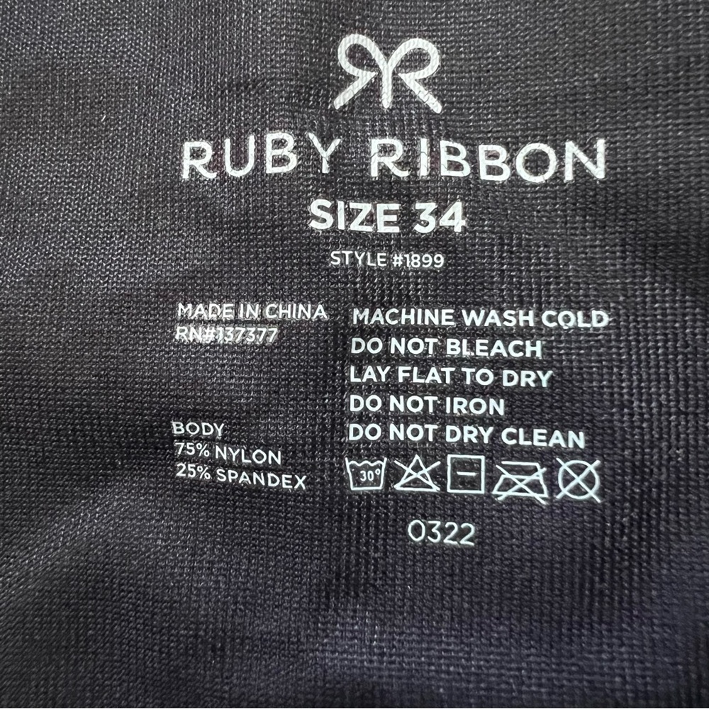 NEW RUBY RIBBON SIREN DEMIETTE Size 34 Small 4
Black - Picture 8 of 13